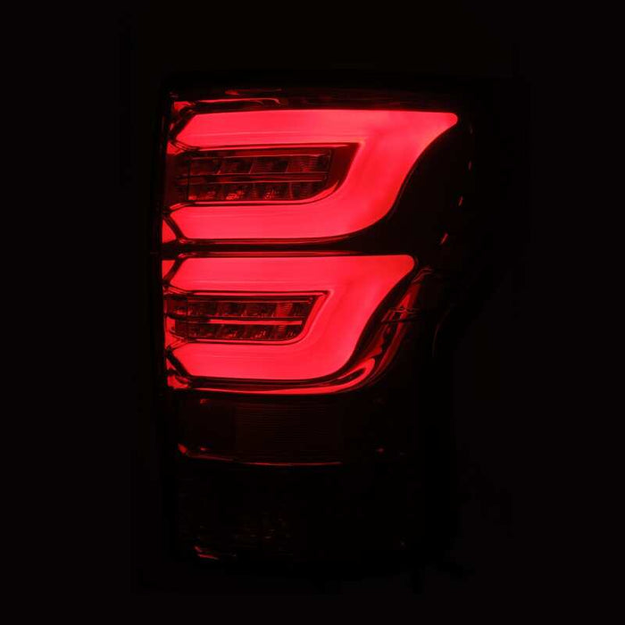 AlphaRex 670010 07-13 Toyota Tundra PRO-Series LED Tail Lights Jet Black