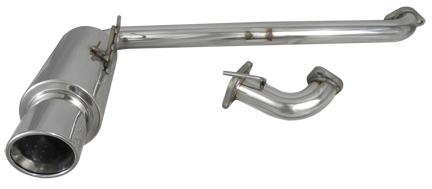 Injen SES2117 11-16 Scion tC 60mm 304SS Axle-Back Exhaust w/Rolled Lip