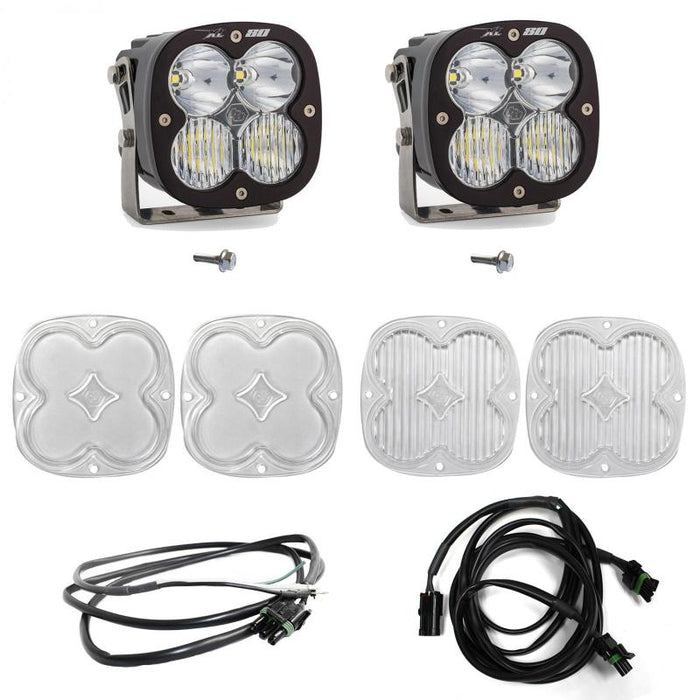 Baja Designs 447751UP 2021+ Ford Bronco A Piller Light Kit XL80 D/C w/Upfitter