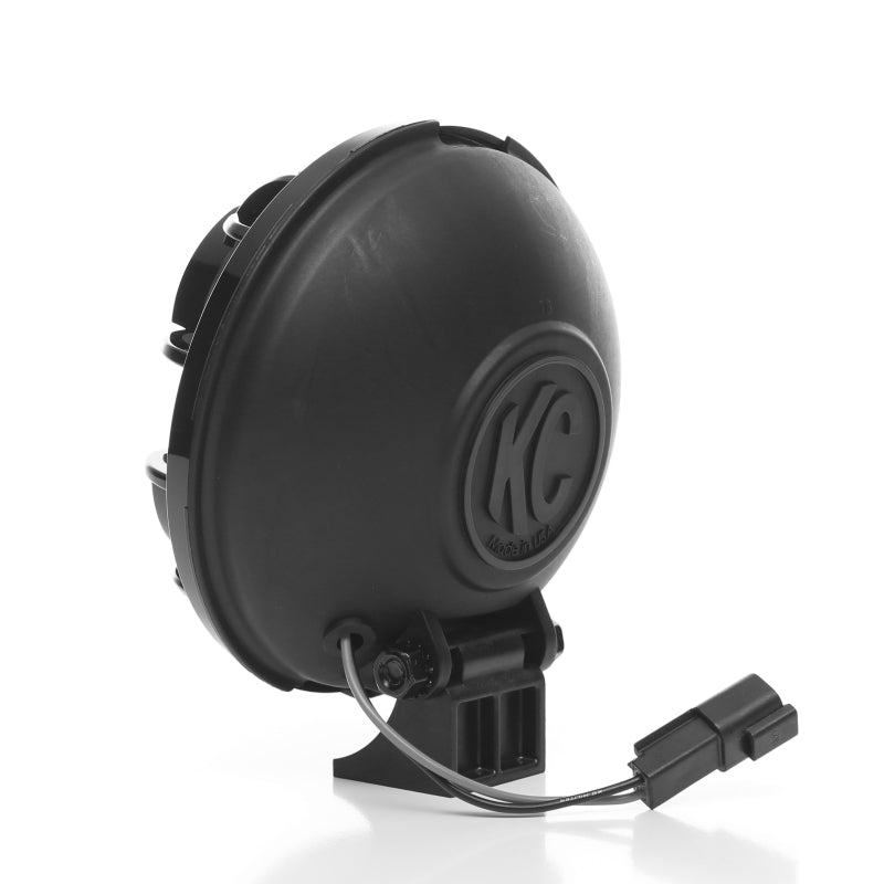 KC HiLiTES 151 Apollo Pro 6in. Halogen Light 100w Spread Beam (Pair Pack System) - Black