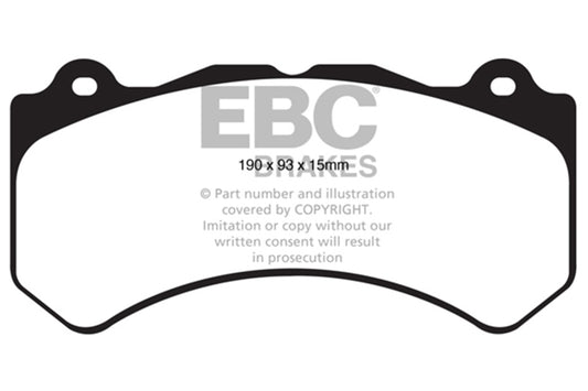 EBC DP51853NDX Brakes Bluestuff Street and Track Day Brake Pads
