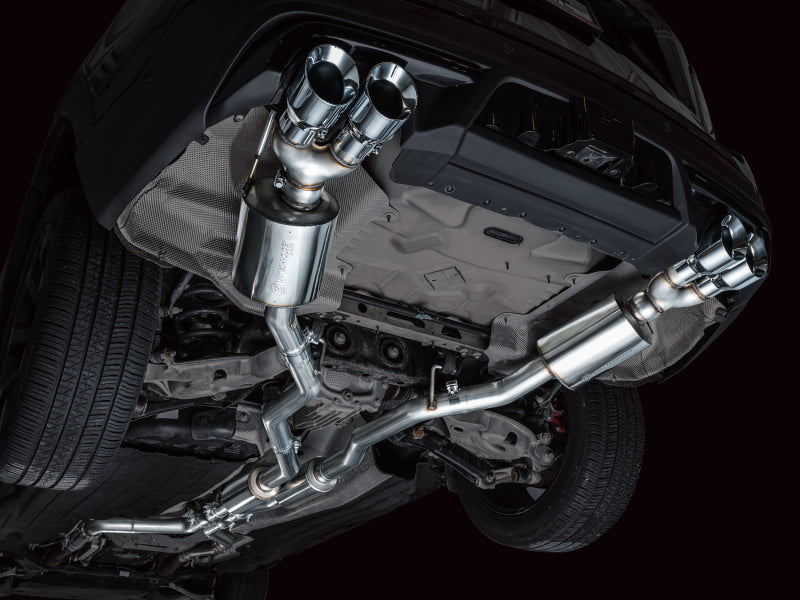 AWE Tuning 3015-42625 2020+ Ford Explorer ST Touring Edition Exhaust w/ Chrome Silver Tips