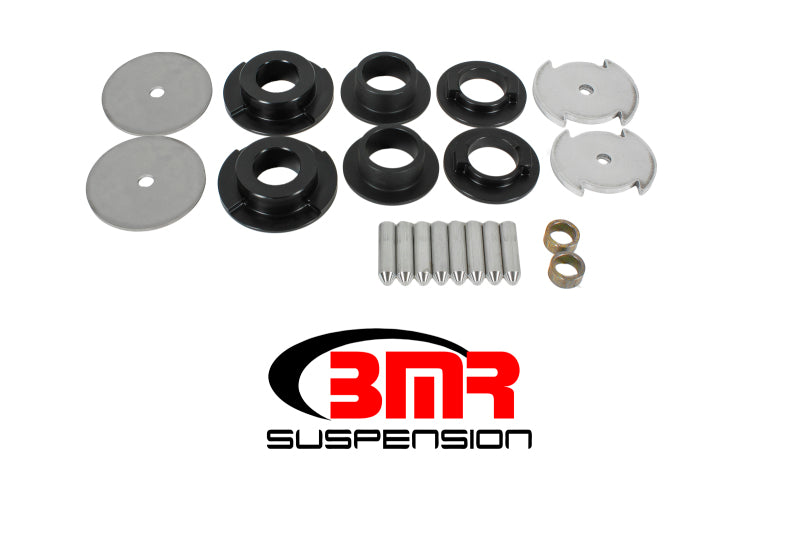 BMR Suspension BK063 BMR 16-17 6th Gen Camaro Rear Cradle Lockout Bushing Kit - Black
