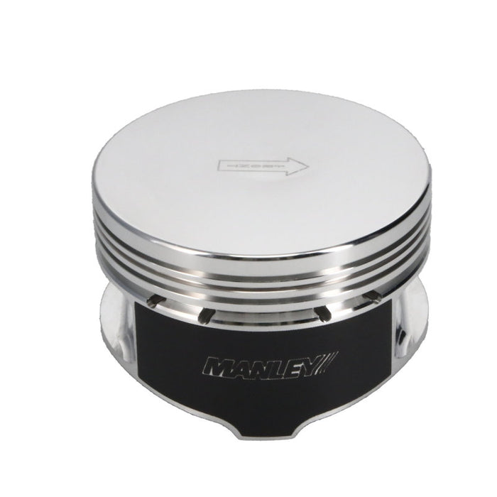 Manley Performance 594020C-8 Manley Ford 4.6L/5.4L (3Valve) Flat Top Forged Aluminum 3.572in Bore 0cc Dome Piston Set