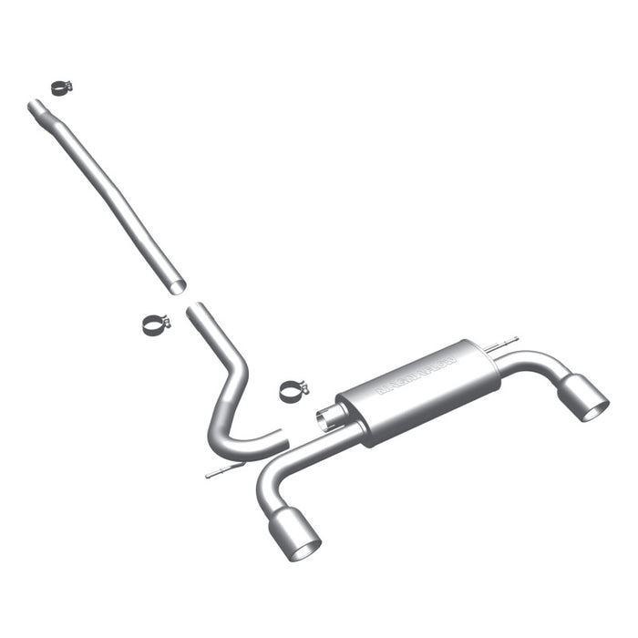Magnaflow 15490 MagnaFlow Mini Countryman Dual Split Rear Exit Stainless Cat-Back Performance Exhaust