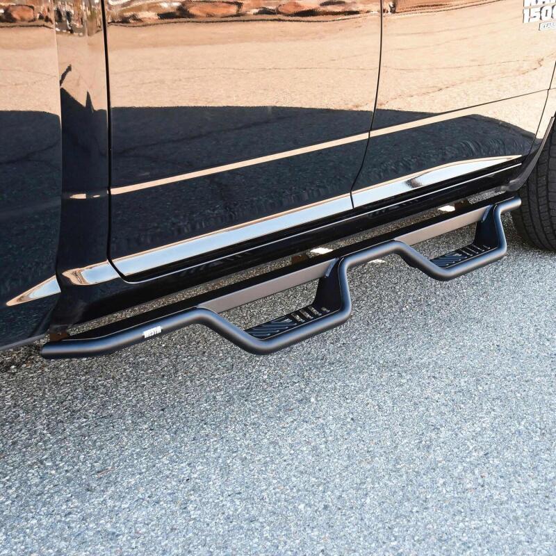 Westin 20-13565 19-23 RAM 1500 Classic Crew Cab Outlaw Drop Nerf Step Bars - Textured Black