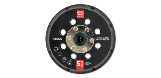 Griots Garage 10555 5in Vented Orbital Backing Plate (G9)