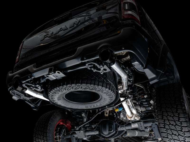 AWE Tuning 3015-33005 2021 RAM 1500 TRX 0FG Cat-Back Exhaust - Diamond Black Tips