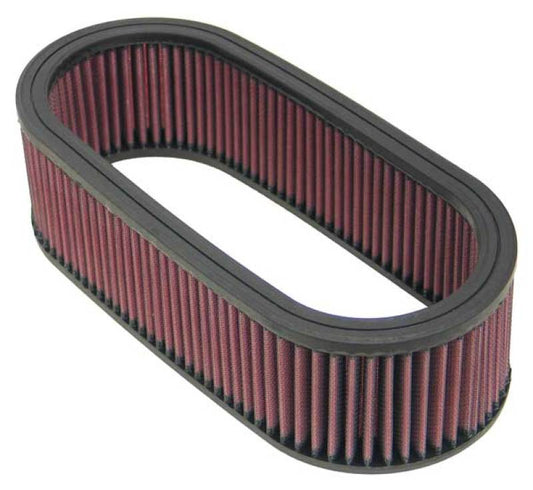 K&N Engineering E-3671 K&N Universal Oval Air Filter 12in Length x 5-1/4in Width x 3-1/4in Height