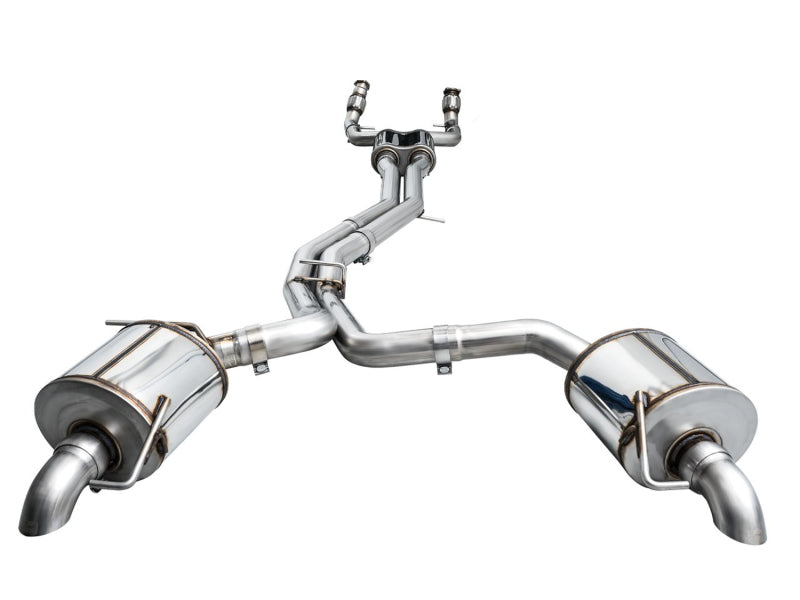 AWE Tuning 3015-31003 AWE Audi 2019-2023 C8 A6/A7 3.0T Touring Edition Cat-back Exhaust- Turn Downs