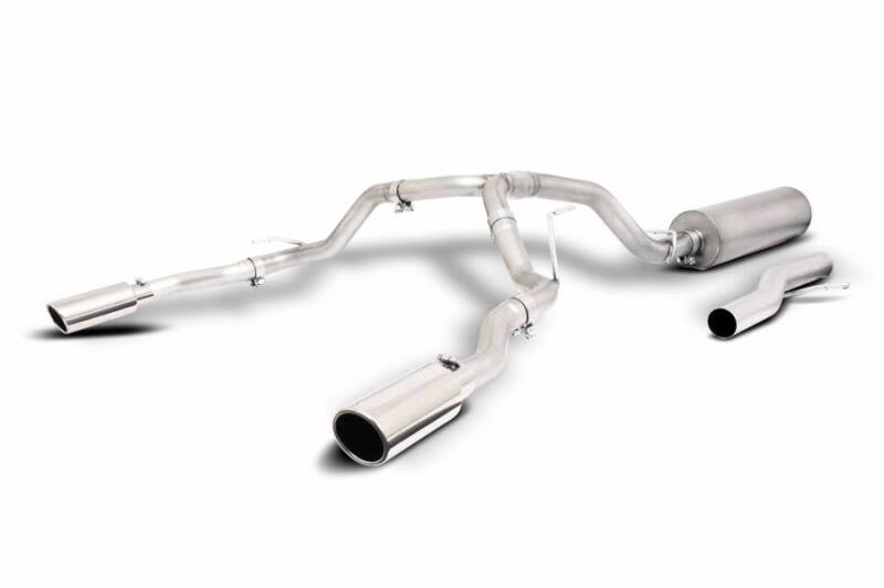 Gibson 65716 21-22 GMC Yukon XL Denali/Suburban 6.2L 2/4wd Cat-Back Dual Split Exhaust - Stainless