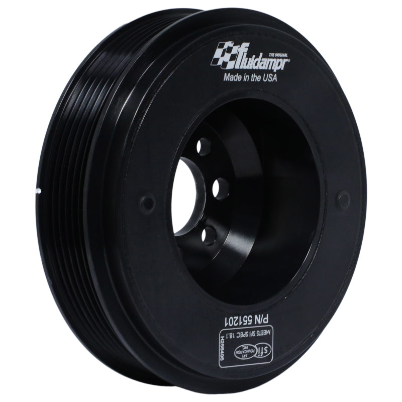 Fluidampr 551201 VW 2000-2005 1.8L Turbo Motor (4 bolt hole mounting) Steel Internally Balanced Damper