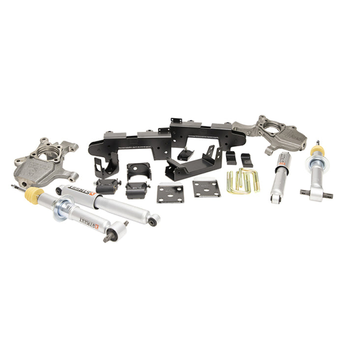 Belltech 1040SP LOWERING KIT 2019 Chevrolet Silverado / GMC Sierra 1500 2WD All Cab - 2-4in Fr / 6in R