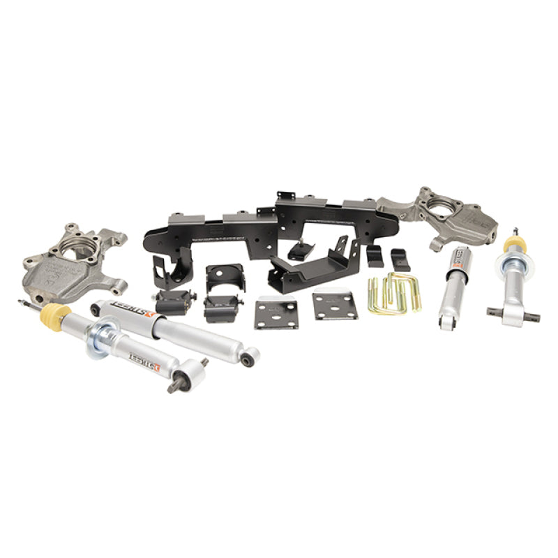Belltech 1040SP LOWERING KIT 2019 Chevrolet Silverado / GMC Sierra 1500 2WD All Cab - 2-4in Fr / 6in R