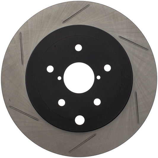 Stoptech 126.47030SR StopTech Power Slot 08-10 Subaru Impreza STi Rear Right Slotted Rotor