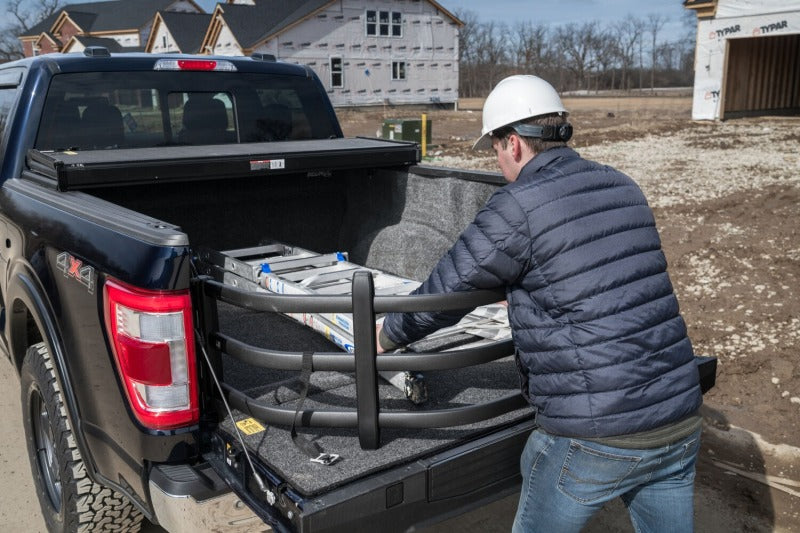 AMP Research 74803-01A 04-22 Ford F-150 Bedxtender HD Sport - Black (Optional No-Drill Brkt 74602-01A)