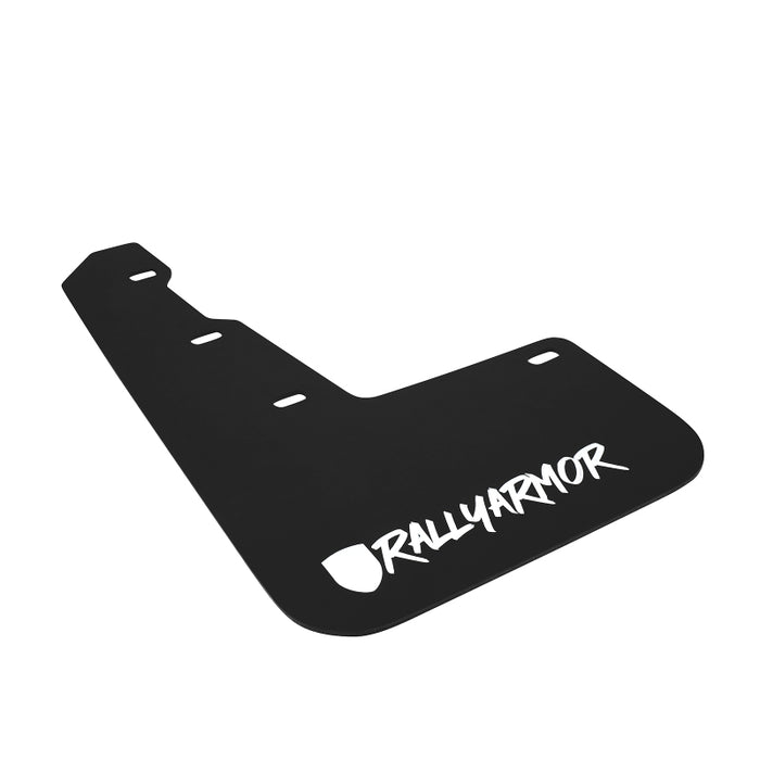 Rally Armor MF32-UR-BLK/WH-X 15-21 Subaru WRX/STI Black Mud Flap White Altered Font Logo