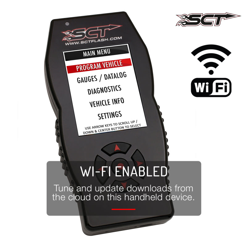 SCT Performance 7015PEO SCT Ford Cars & Trucks (Gas & Diesel) X4 Power Flash Programmer EO Certified