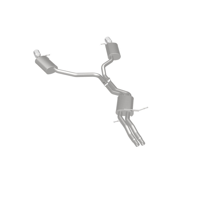 Magnaflow 19159 MagnaFlow Sys C/B 12-15 Audi A6 / A7 3.0L V6 SS 2.5in Dual Split Rear Ext 4in Tips