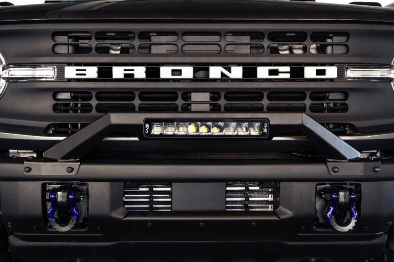 DV8 Offroad LBBR-04 21-22 Ford Bronco Factory Modular Front Bumper Bull Bar