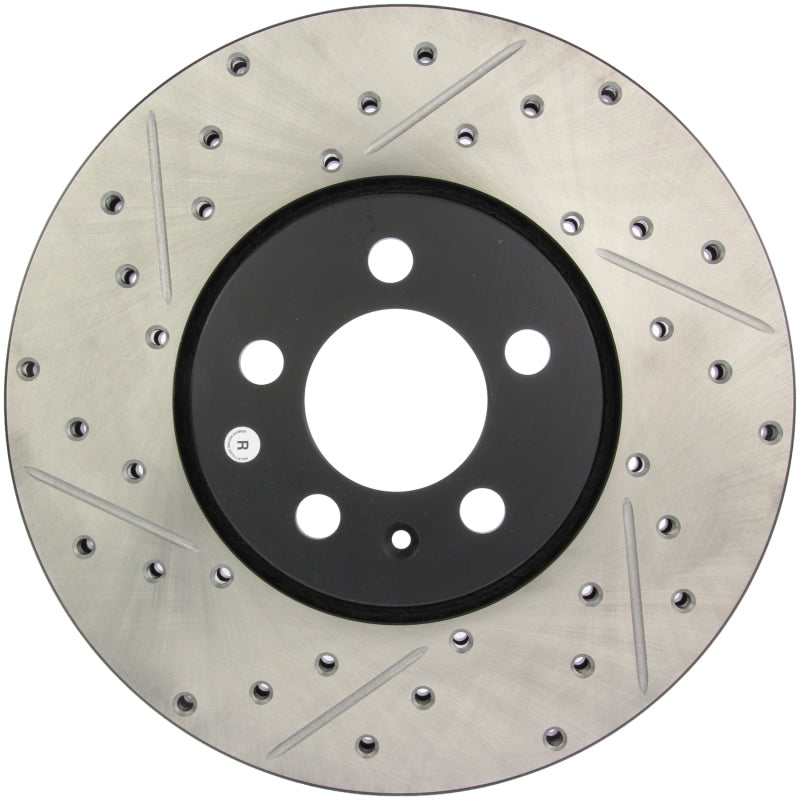 Stoptech 127.33059R StopTech Slotted & Drilled Sport Brake Rotor