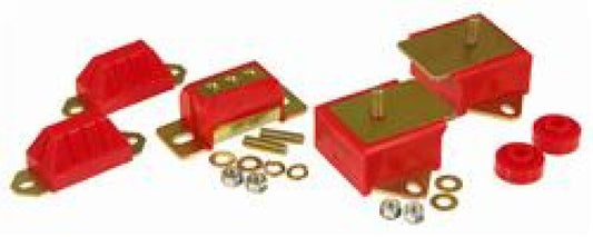 Prothane 1-1901 76-86 Jeep CJ5/7/8 Drivetrain Kit - Red