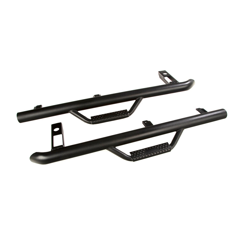Rugged Ridge 11596.11 Spartan Nerf Bar Textured Black 97-06 Jeep Wrangler TJ