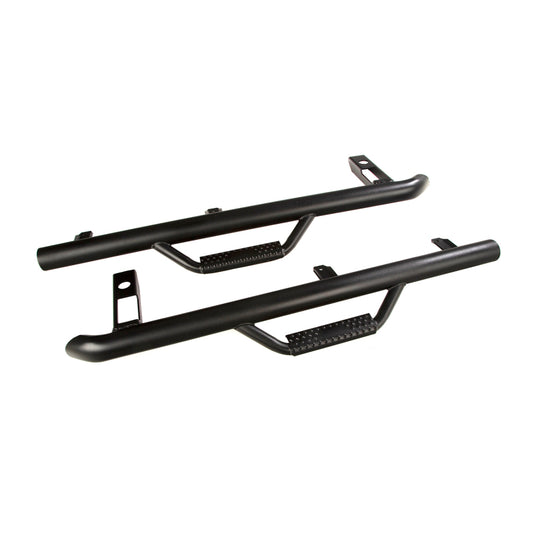 Rugged Ridge 11596.11 Spartan Nerf Bar Textured Black 97-06 Jeep Wrangler TJ