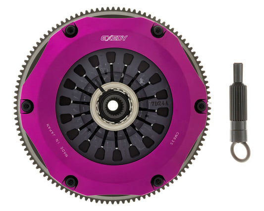 Exedy MM022SDF 96-06 Mitsubishi Evo 4-9 4G63T 2.0L Twin-Organic Clutch Kit