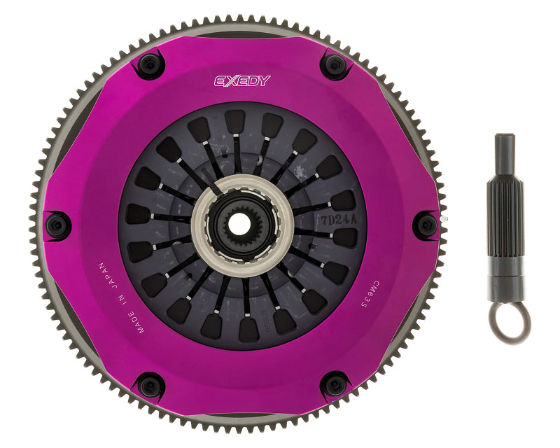 Exedy MM022SDF 96-06 Mitsubishi Evo 4-9 4G63T 2.0L Twin-Organic Clutch Kit