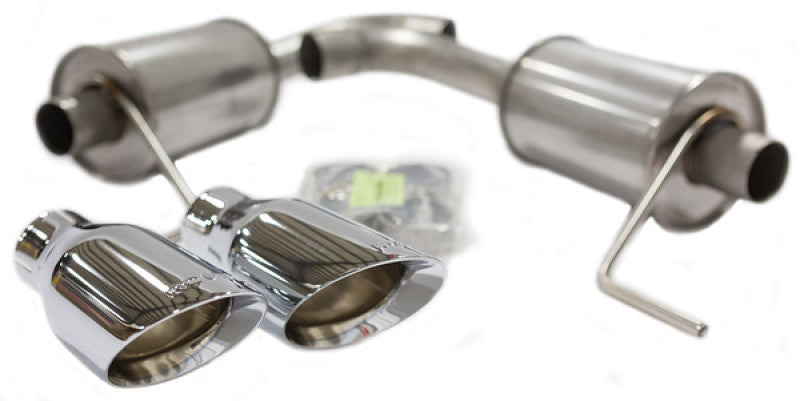 Roush 421837 2015-2024 Ford Mustang 3.7L/2.3L V6/I4 Exhaust Kit w/ Round Tips
