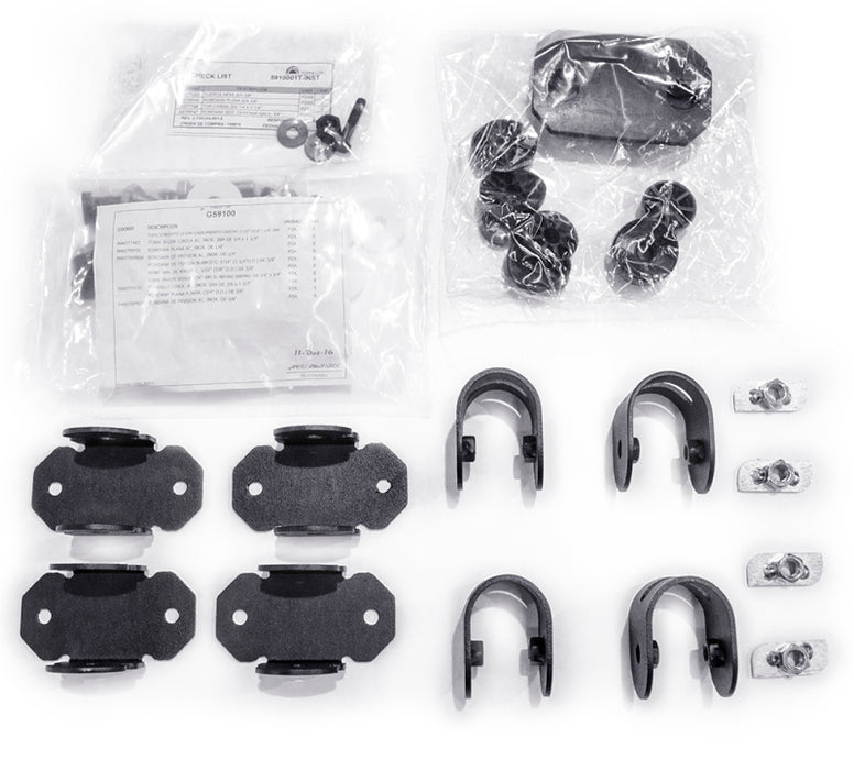 Go Rhino 5910000T Adjustable Multi-Axis Mounting Kit for SRM Rack