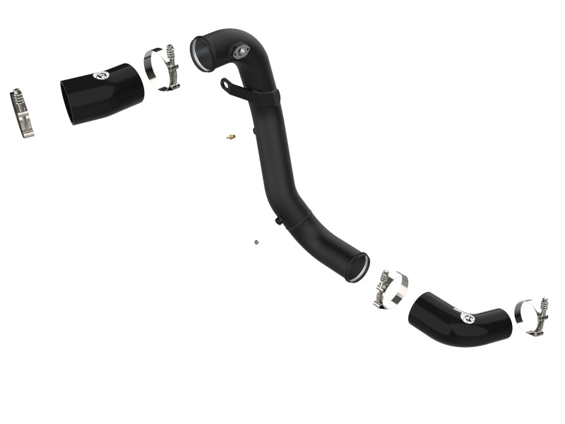 aFe 46-20509-B Kia Stinger 18-22 V6-3.3L (tt) BladeRunner Cold Charge Pipe- Black