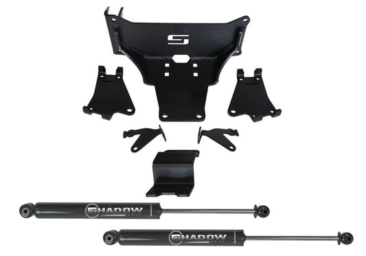 Superlift 92741 05-22 Ford F-250/F-350 4WD Dual Steering Stabilizer Kit w/ Shocks (No Lift Req)
