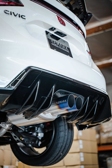 Remark RK-C2076H-09TS 2023+ Honda Civic Type-R (FL5) Sports Touring Catback Titanium Exhaust/SUS304 Front Pipe