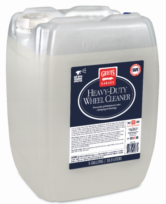 Griots Garage 55122 Heavy-Duty Wheel Cleaner - 5 Gallons (Minimum Order Qty of 2 - No Drop Ship)