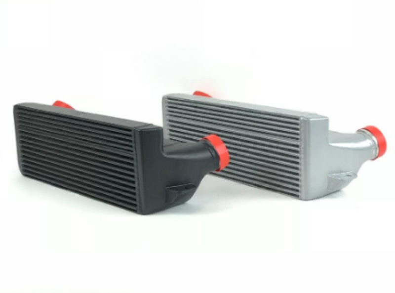 CSF 8127B 04-13 BMW 335i/xi (E90/E91/E92/E93) High Performance Stepped Core Bar/Plate Intercooler - Black