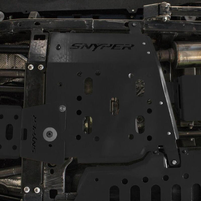 Westin 42-21025 /Snyper 07-17 Jeep Wrangler Transfer Case Skid Plate - Textured Black
