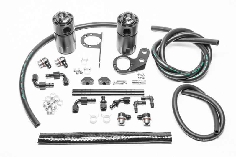 Radium Engineering 20-0826-FL Radium 2017+ Honda Civic Type-R Fluid Lock Dual Catch Can Kit