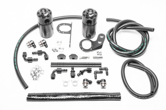 Radium Engineering 20-0826-FL Radium 2017+ Honda Civic Type-R Fluid Lock Dual Catch Can Kit