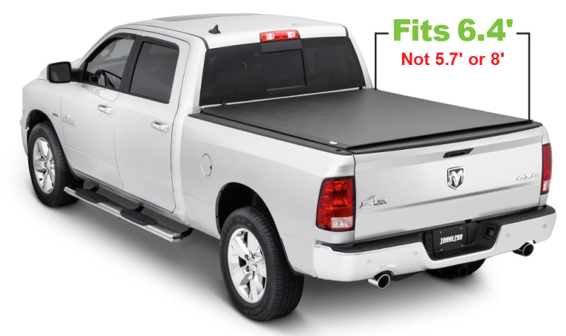 Tonno Pro LR-2015 09-19 Dodge RAM 1500 6.4ft Fleetside Lo-Roll Tonneau Cover