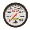 AutoMeter AM Chevy White Gauges - 5889-00406