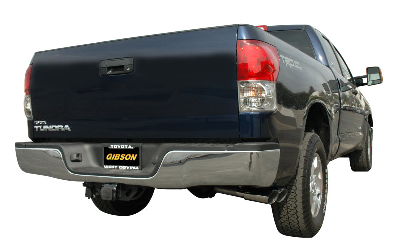 Gibson 7101 10-19 Toyota Tundra SR5 4.6L 2.5in Cat-Back Dual Sport Exhaust - Aluminized
