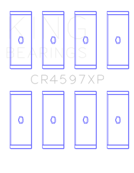 King Engine Bearings CR4597XP Volkswagen 2.0L FSI/TFSI Performance Rod Bearing Set - Size STD