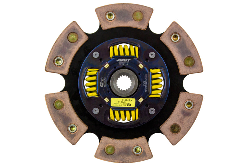 ACT 6214114 1991 Nissan Sentra 6 Pad Sprung Race Disc