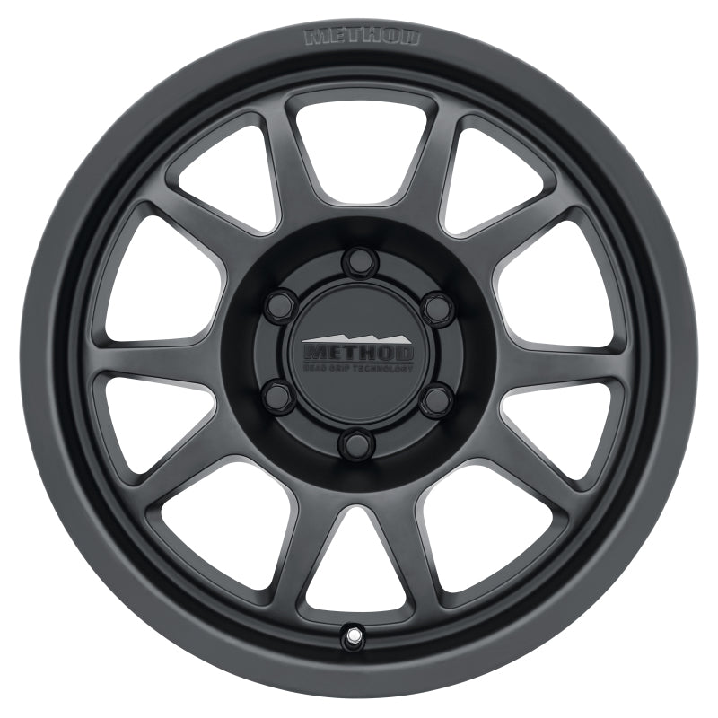 Method Wheels MR70278516500 Method MR702 17x8.5 0mm Offset 6x135 87mm CB Matte Black Wheel