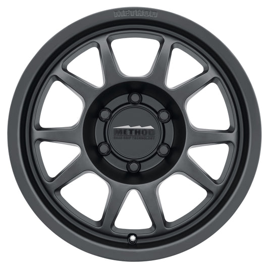 Method Wheels MR70278516500 Method MR702 17x8.5 0mm Offset 6x135 87mm CB Matte Black Wheel