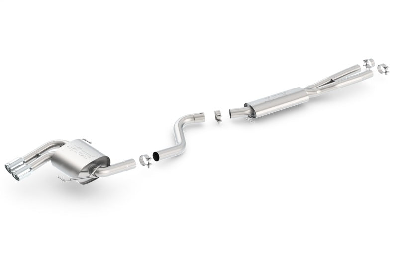 Borla 140505 08-12 BMW 328i Sdm E90 2.0L RWD Dual Left Rear Exit Touring Cat-Back Exhaust
