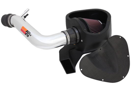 K&N Engineering 69-3529TP K&N 11-12 Ford Mustang 3.7L V6 Typhoon Cold Air Intake