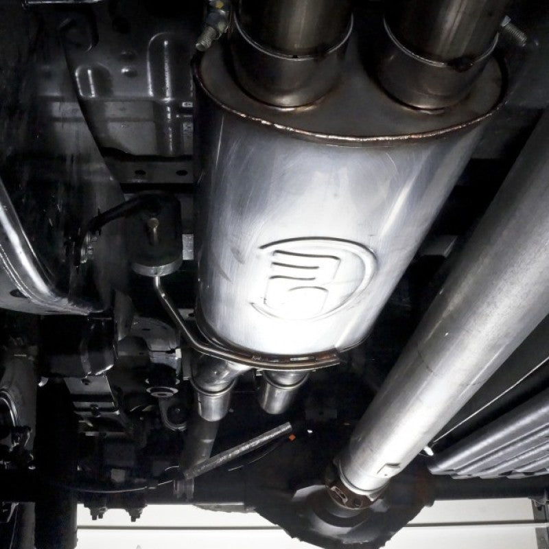 Stainless Works FTR17CBDP 2017+ Ford Raptor 3.5L 3in Catback Factory Connect Dump Exit